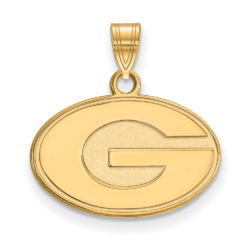 14k Yellow Gold U. of Georgia Small 'G' Pendant