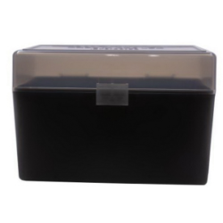 Berrys Bullets 410 .270 Win/.30-06 Spfld 50 Round Flip-Top Ammo Box, Smoke/Black - 32019