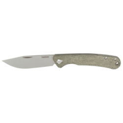 Kershaw Federalist 3.25" Clip Point Folding Knife, Silver - 4320