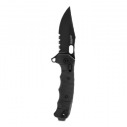 SOG Knives Seal XR Folding Knife Clip Point, Black - SOG12-21-05-57