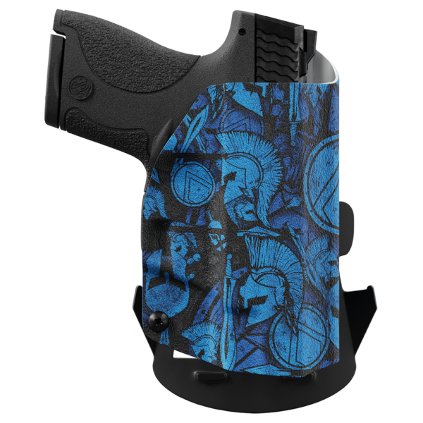 blue-spartan-camo-custom-printed-holster-owb-kydex-holster