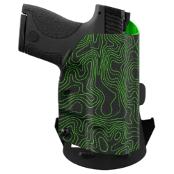 green-topographic-map-custom-printed-holster-owb-kydex-holster