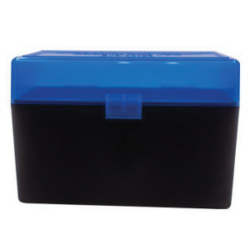 Berrys Bullets 410 .270 Win/.30-06 Spfld 50 Round Flip-Top Ammo Box, Blue/Black - 50199