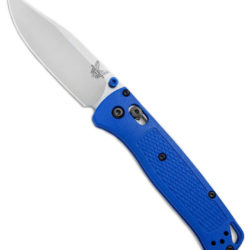 Benchmade Bugout AXIS Assisted Drop Point Pocket Knife, Blue - 535