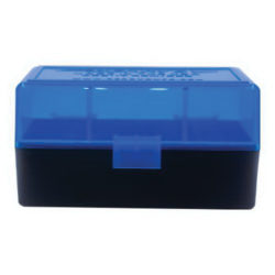 Berrys Bullets 405 .223 Rem/5.56 50 Round Flip-Top Ammo Box, Blue/Black - 44661