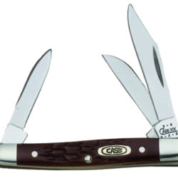 Case Brown Synthetic Small Stockman Knife - 00081