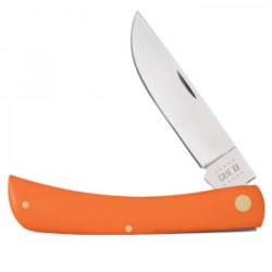 Case Sod Buster Skinner Pocket Folding Knife, Orange - 80512