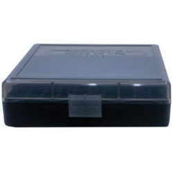 Berrys Bullets 001 .380 ACP/9mm 100 Round Flip-Top Ammo Box, Smoke/Black - 41236