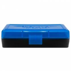 Berry's Ammo Box #401 - .380 cal/9mm 50/rd Blue/Black