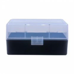 Berry's Ammo Box #405 - .223 Rem./5.56mm 50/rd Clear/Black