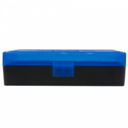 Berry's Ammo Box #408 - .40 S&W/.45 ACP 50/rd Blue/Black