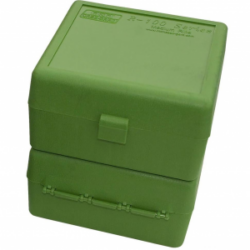 MTM Case-Gard RM100 Series Rifle Ammo Box 308 Win 100 Rounds Green