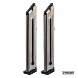 Ruger Handgun Magazine 2 Pack for Mark III & Mark IV .22Lr 10rds E-Nickel